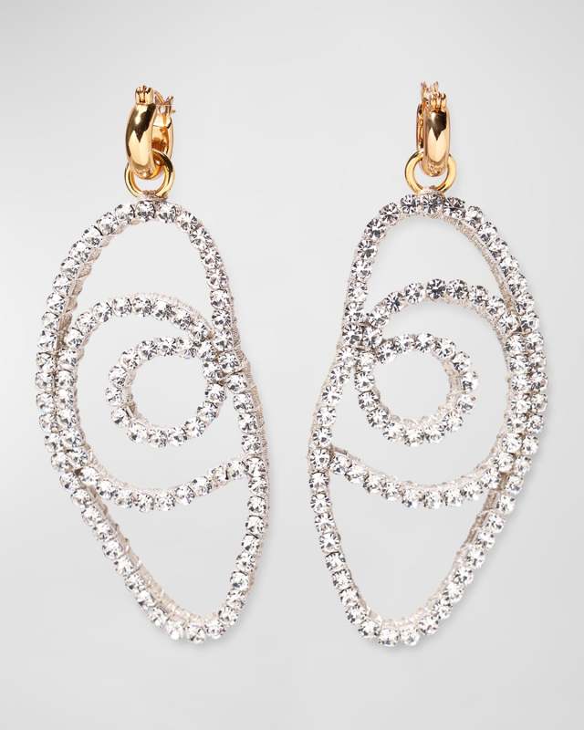 Crystal Jetty Earrings